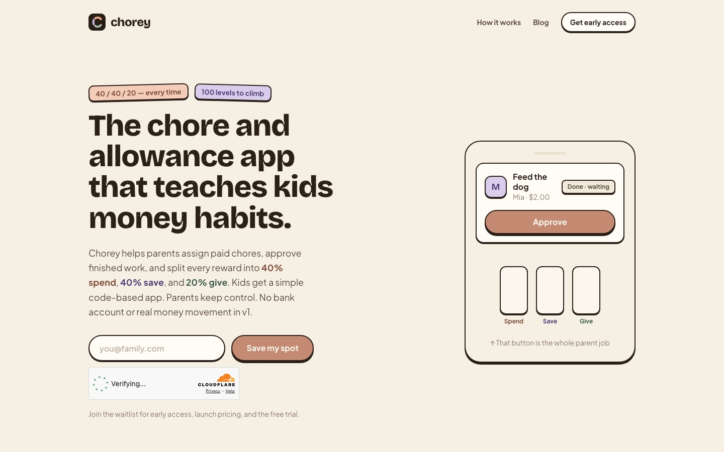Chorey website