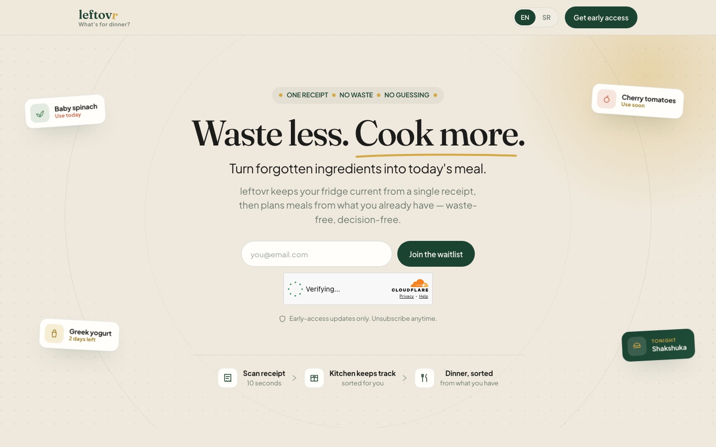 leftovr website